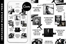 8 fashion instagram grids to inspire you. Canva Instagram Puzzle Feed Template Graphic By Oh July Creative Fabrica