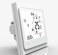 WiFi Smart Central Air Conditioner Thermostat Temperature Controller 2/4  Pipe 3 Speed Fan Coil Unit