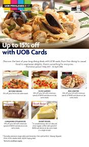I have no idea as i do not live in the us anymore but ….i would assume not in this day and age , as nowhere in the world accepts cheques in restaurants any longer ( no one writes cheques) but i accept the us is very old fashioned in this regard. Uob Credit Card Promotion Up To 15 Off With Uob Cards