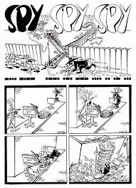 Black And White Spy Cartoon Pin By Gina Engebretson On Spy Vs Spy Spy Cartoon Spy Fun Comics