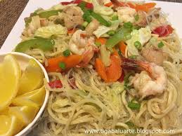 Bam I Is A Type Of Pancit Originated From Cebu It Is A Noodle Dish That Is Made With A Combination Chicken Sotanghon Recipe Pancit Recipe Noodle Recipes Easy