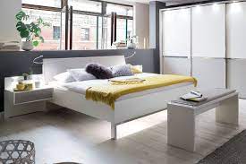Wiemann alaska schlafzimmer bett weiss mit absetzungen in. Wiemann Alaska Bett Weiss 140 X 200 Cm Mobel Letz Ihr Online Shop