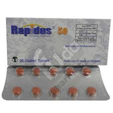 موانع استعمال دواء rapidus 50 Rapidus 50 Mg 20 Tablet 2 Strips Beta Fouda Pharmacy