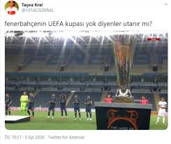 Check spelling or type a new query. Galatasaraylilar Fenerbahce Nin Kupasini Uefa Kupasi Na Benzetti