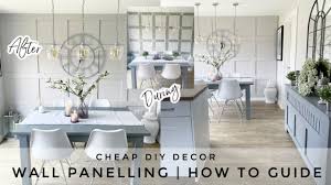 Maybe you would like to learn more about one of these? Cheap Diy Wall Panelling How To Guide Kitchen Makeover Board Batten Home Inspo Youtube