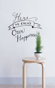 Happiness Wall Quote Home Decor Idea Affiliate Art Living Room Family Decoration Decal Stick Farmhouse Wall Art Antique Kitchen Island Time To Tidy Up