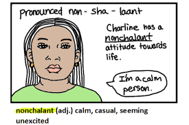 Image result for nonchalant