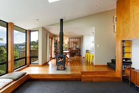 Warm Wooden Interior Accentuates A Welcoming Wellington Home Home Additions House Design Home