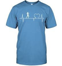 Lover Birthday T Shirt Design Ideas Running Heartbeat Running T Shirt Funny Running T Shirts Running T Shirts Funny Running T Shirts Design Runn Love T Shirt T Shirt Womens Workout Outfits