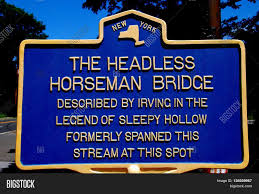 The headless horseman bridge described by irving was a real feature that was once found in sleepy hollow, although the original wooden structure has long since rotted away and been succeeded by several replacements, including a modern bridge that accommodates motorized traffic. Sleepy Hollow Ny Image Photo Free Trial Bigstock