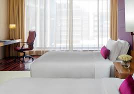 We got a coupon from one of the coupon stands for buy one night and get another free …2 bedroom suite with great balcony view. Two Bedroom Hotel Suites In Sheikh Zayed Road Dubai The H Dubai
