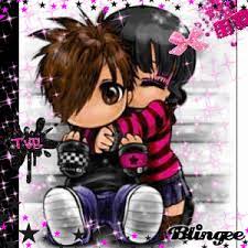 Imagem De Emo Child 90178836 Blingee Com Emo Love Cartoon Emo Love Cute Love Cartoons