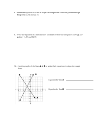 This distance learning ready zombie themed graphing linear equations activity will strengthen your students' skills at graphing in slope intercept form.distance learning?no problem! 51 Staggering Graphing Slope Intercept Form Worksheet Image Inspirations Samsfriedchickenanddonuts