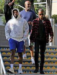 Kanye west i see ghosts graffiti hoodie sweatshirt hoody top unisex men women. Kanye West Sports A Gray Hoodie With Hand Drawn Rick And Morty Style Illustrations Daily Mail Online