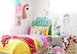 Kids Bedroom Ideas Rainbow Retreat Four Cheeky Monkeys Bedroom For Girls Kids Shared Girls Bedroom Kid Room Decor