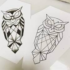 So if you want to see top 7 geometric owl tattoo designs, keep on reading! Risultati Immagini Per Geometric Owl Tattoo Geometric Owl Geometric Animal Tattoo Geometric Animals