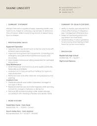 Unique content which is ats optimized and industry specific. Professional Agriculture Farming Resume Examples Livecareer