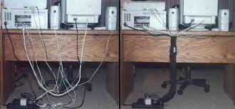 My ikea linnmon desk has no wall. What Is A Cable Snake And How Do You Make One