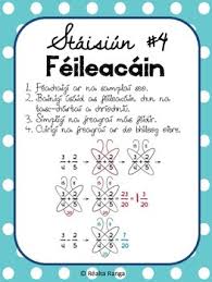 We did not find results for: Staisiuin Mhata Codain As Gaeilge Math Stations Fractions In Irish