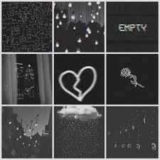 Hd wallpapers and background images Black And Grey Aesthetic Collage Wallpapers Posted By Ethan Peltier