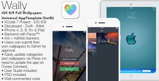 Wally Ios Universal Wallpapers App Template Swift