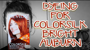4.6 out of 5 stars based on 49 product ratings(49). Dyeing For Revlon Colorsilk Bright Auburn 45 Brightening My Ends Youtube