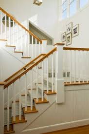 Lengths ( 2.5 m) and longer, and must be cut. Stair Beach Style Staircase Portland Maine By Whitten Architects Staircase Styles Stairs House Stairs