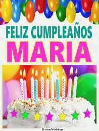 Feliz Cumpleaos Maria Pastel Imgenes Gif Happy Birthday Sister Happy Birthday Sister Funny Happy Happy Birthday Cousin Happy Birthday Greetings Happy Birthday