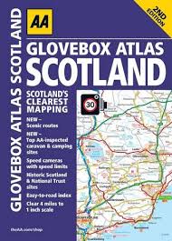Aa Glovebox Atlas Scotland A5 Paperback Road Atlases