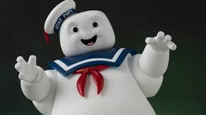 The stay puft marshmallow man watches a preview for the new movie. Bandai Just Articulated The Ghostbusters Stay Puft Marshmallow Man Nerdist
