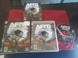 Afro samurai is an action video game for the playstation 3 and xbox 360, loosely based on the manga and anime series of the same name.it was announced in the february 2008 issue of play magazine and released on january 27, 2009. Sony Playstation 3 Afro Samurai Video Games For Sale Ebay