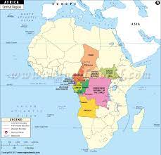 Although there have been no specific incidents of violence or threats targeting u.s. Map Showing International Boundaries Of Countries Lying In Central Africa Africa Map Africa African Map