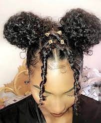 Naturalhair Protectivestyles Curls Natural Hair Styles Easy Cute Curly Hairstyles Natural Hair Styles For Black Women