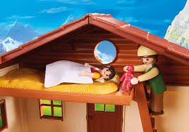 Heidi Und Grossvater Auf Der Almhutte 70253