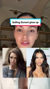 Most of the girls from selling sunset have had an amazing glowup since  season 1! What do you think!? #glowup #beforeandafter #sellingsunset #viral  #fyp