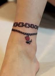 Ankle Chain Tattoo Ile Ilgili Gorsel Sonucu Halhal Dovmeleri Dovme Dovme Fikirleri