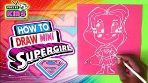 Go around the table playing cards to escape simon's. Freeze Kids Tv How To Draw Supergirl Easy Cute Step By Step Facebook