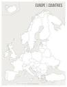 Europe: Countries Printables - Seterra