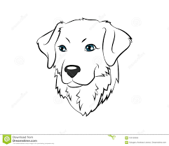 dog head vector icon illustration coloring page stock of comic design 125120555 herbe coloriage enfants
