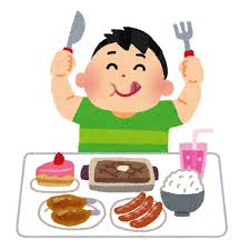 食いしん坊のイラスト | かわいいフリー素材集 いらすとや