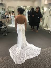 Ivory galina trumpet wedding dress size 12. Wg3827 Off 72 Buy