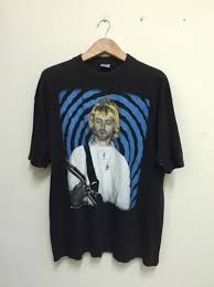 90s Bootleg Kurt Cobain Tshirt Kurt Cobain Tshirt Cool Shirts T Shirt