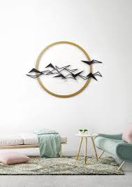 Black Birds Metal Wall Art Metal Home Decor Flying Birds Etsy Bird Wall Decor Wall Art Living Room Metal Wall Art