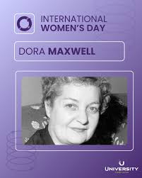 Happy #InternationalWomensDay! Today, we're honoring Dora Maxwell-- a true  pioneer who fought for worker's financial rights and was one of the first  women to lead a credit union. Her vision helped shape