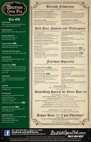 Free coupon app for iphone and android. British Open Pub Menu In Venice Florida Usa
