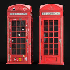 New london keyring, miniature souvenir landmarks & telephone booth etc, uk. 3d Model London Telephone Booth Classic Cgtrader