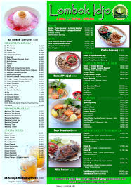Menu resto lombok ijo ponorogo Lombok Idjo Nyam2yummy