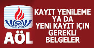 Açık öğretim kurumları ilk (yeni) kayıt ve kayıt yenileme işlemlerine 30 nisan 2021 tarihinden 17 mayıs 2021 tarihine kadar ara verildi. Aol Kayit Yenileme Icin Gerekli Belgeler Nelerdir 2019 Aol Kayit Yenileme Nasil Yapilir