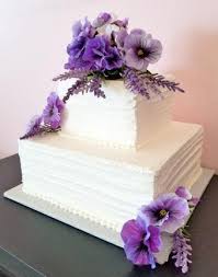 I brought flower picks.which she scoffed at, but used two of ai did a fresh flower cake last year. Simple Wedding Cakes With Fresh Flowers Lovetoknow