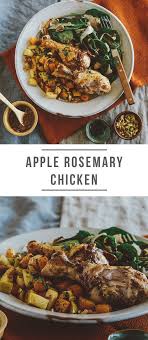 Paleo A One Pan Meal Brimming With Savory Fall Flavors Chicken Drumsticks Are Seasoned With Rosemary Then Roasted Tender With Tart Green Apple A With Images Clean Recipes